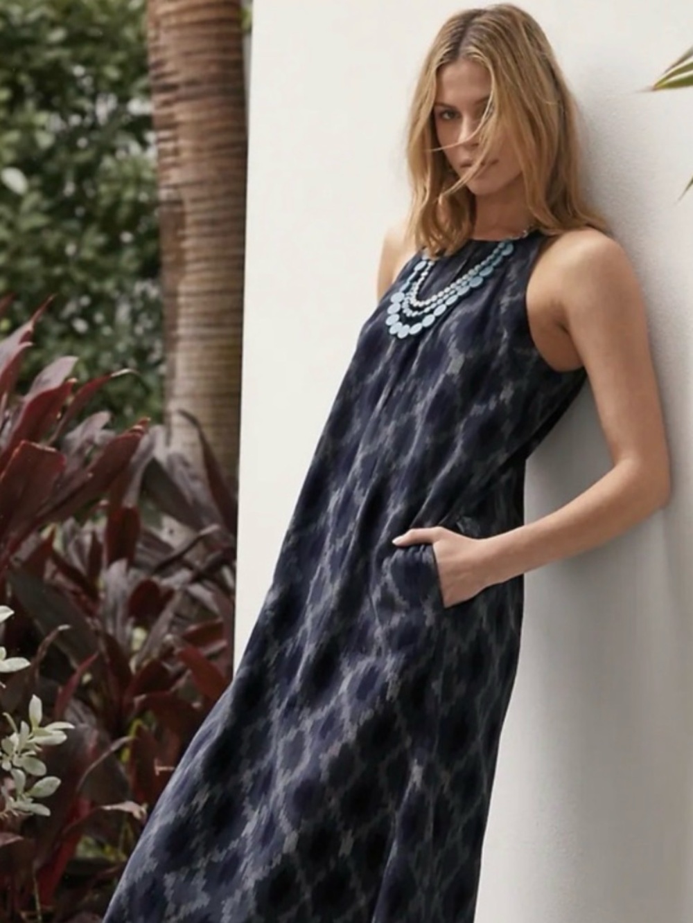 J Jill / Pure Jill I-kat maxi dress / A-line w/pockets - NWT - Picture 4 of 16
